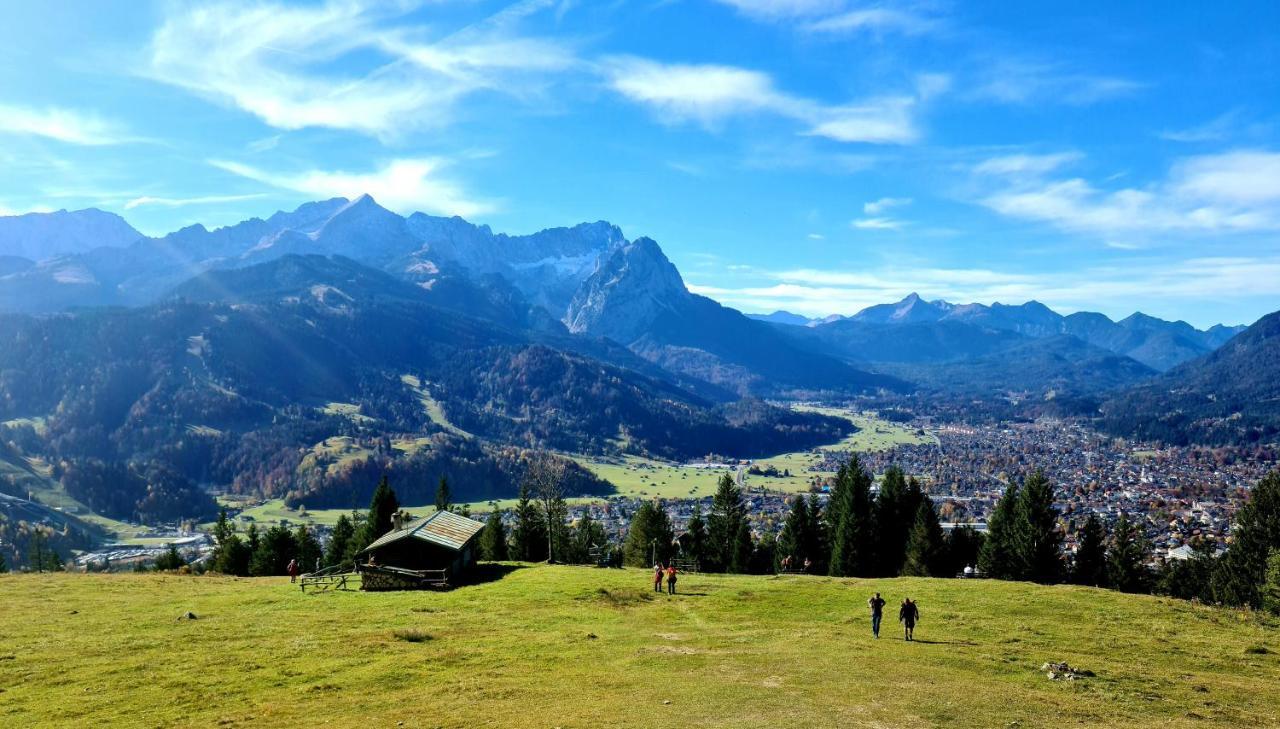 Ferienwohnung Blickfang Garmisch-Partenkirchen Eksteriør bilde